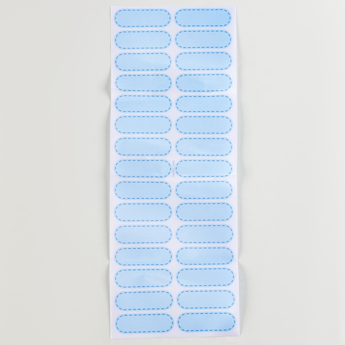 Термобирки для одежды. Набор именных термонаклеек для маркировки детских вещей «Одежда для котика», 30 шт Термобирки для одежды. Набор именных термонаклеек для маркировки детских вещей «Одежда для котика», 30 шт