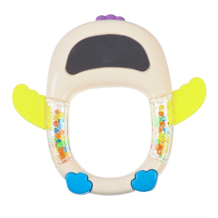 Погремушка &laquo;Совенок&raquo;, с эластичными элементами, цвет МИКС