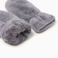 Варежки женские MINAKU, цвет серый, 26 см Варежки женские MINAKU, цвет серый, 26 см