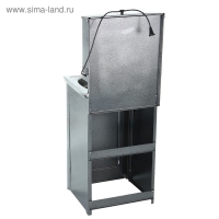 Умывальник TUNDRA, с ЭВН, нержавеющая мойка, 1250 Вт, 17 л, цвет серебро