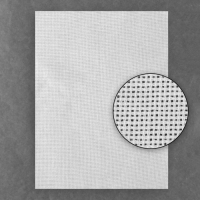 Канва для вышивания, №14, 30 &times; 40 см, цвет белый