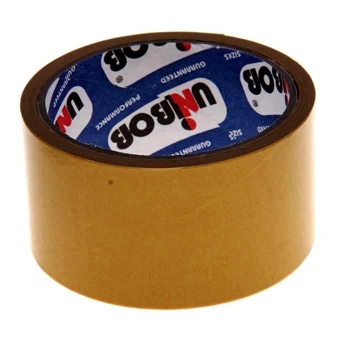 Клейкая лента UNIBOB, двусторонняя, 50 мм х 10 м Клейкая лента UNIBOB, двусторонняя, 50 мм х 10 м