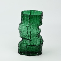 Ваза для цветов &laquo;Маунтин грин&raquo; из зеленого стекла 25&times;15,5&times;15,5 см