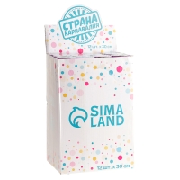 Хлопушка пневматическая "Котик" 30см серпантин+ мялка Хлопушка пневматическая "Котик" 30см серпантин+ мялка