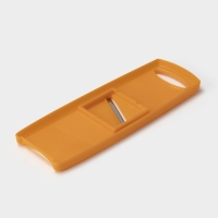 Овощерезка с 3 насадками, 27,5 см, цвет оранжевый Овощерезка с 3 насадками, 27,5 см, цвет оранжевый