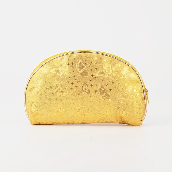 Набор косметичек 5 в 1 на молнии, цвет золотой Набор косметичек 5 в 1 на молнии, цвет золотой