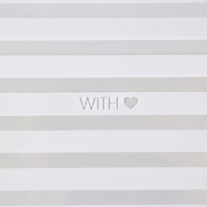 Плёнка для цветов упаковочная глянцевая &laquo;Полоски&raquo;, 0,6 x 8 м