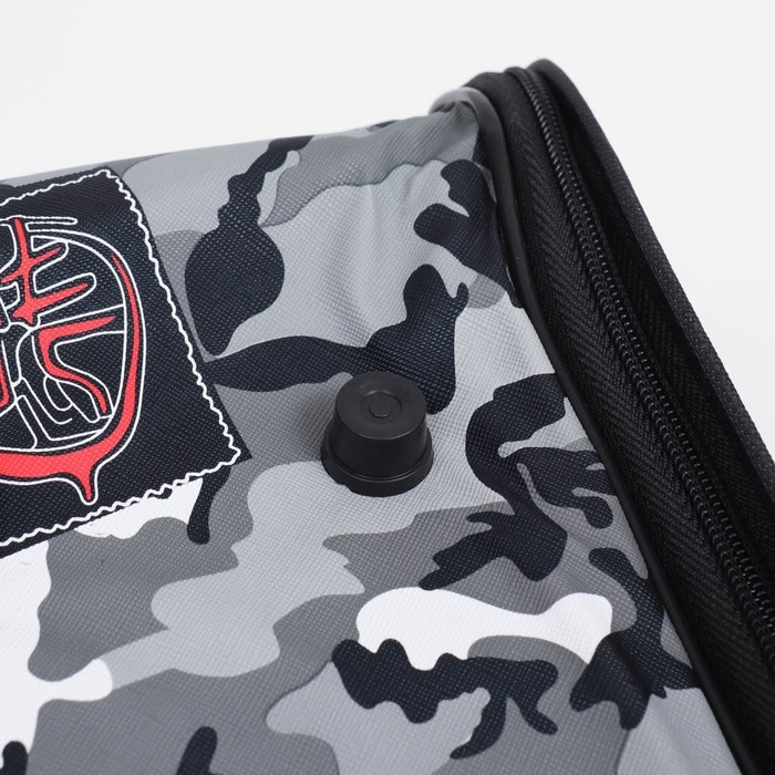 Сумка-переноска каркасная Сумка-переноска каркасная "Камуфляж", размер L, 53 х 21 х 29 см