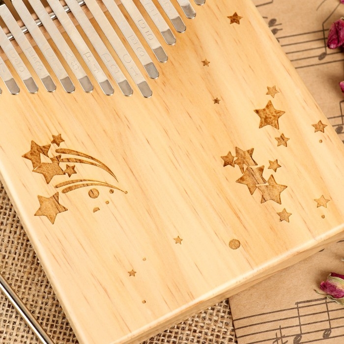 Калимба Music Life 17 нот, звездное небо Калимба Music Life 17 нот, звездное небо