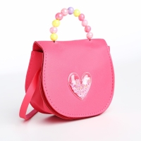 Сумка детская для девочки на магните, цвет розовый Сумка детская для девочки на магните, цвет розовый
