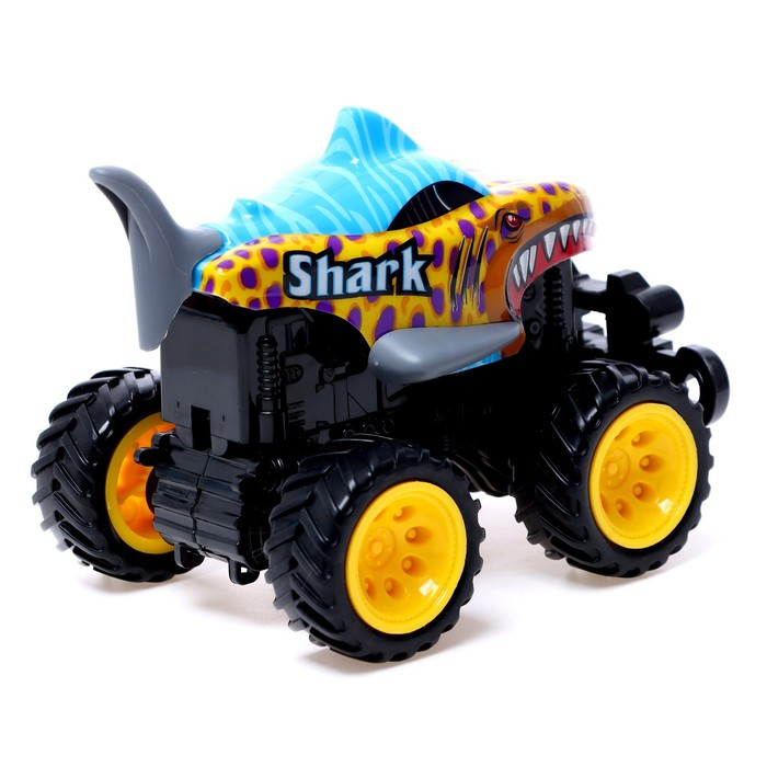 Джип инерционный &laquo;Акула&raquo;, трансформация при ударе, МИКС