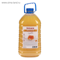 Крем-мыло UNICARE &laquo;Медовое&raquo;, антибактериальное, ПЭТ, жидкое 5 л
