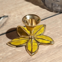 Подсвечник "Йелоу" 6 см, латунь Подсвечник "Йелоу" 6 см, латунь