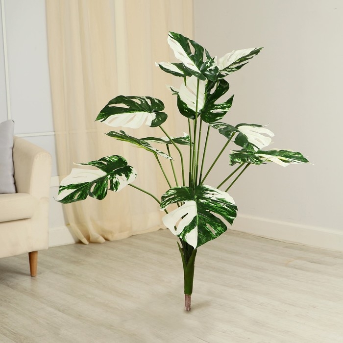 Дерево искусственное Дерево искусственное "Монстера Альба" 60 см