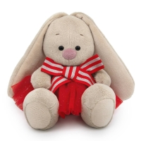 Мягкая игрушка &laquo;Зайка Ми&raquo;, в юбке с блёстками и с бантом, 15 см