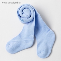 Колготки детские с махровым следом, цвет голубой, рост 110-116 Колготки детские с махровым следом, цвет голубой, рост 110-116