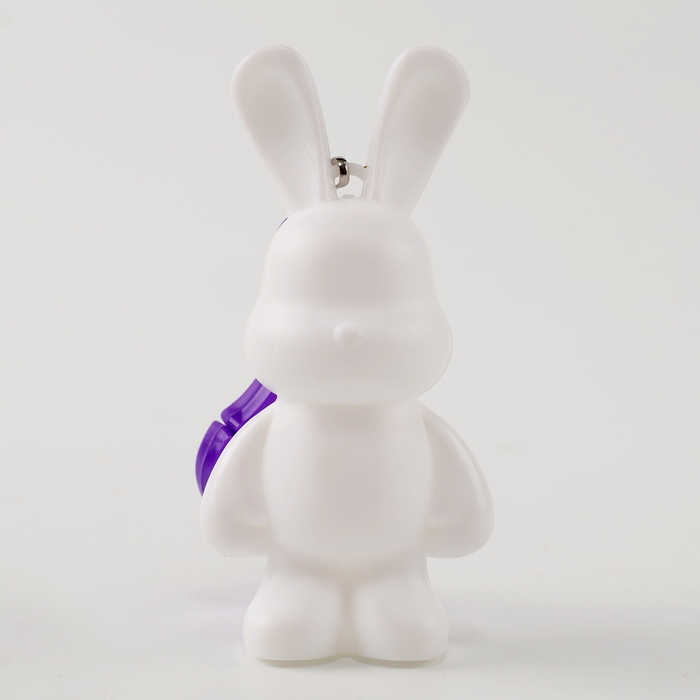 Алмазный брелок &laquo;Зайка&raquo;, цвет розовый, своими руками