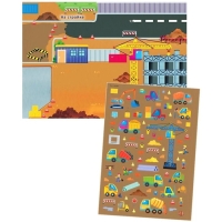 Книга с наклейками &laquo;Транспорт и другая техника&raquo;, 600 штук