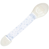 Блокиратор для дверей и ящиков, универсальный, тканевый, 22 см, цвет белый, рисунок, Крошка Я