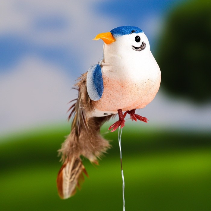 Штекер "Птичка Невеличка" 3х3см, длина 14см