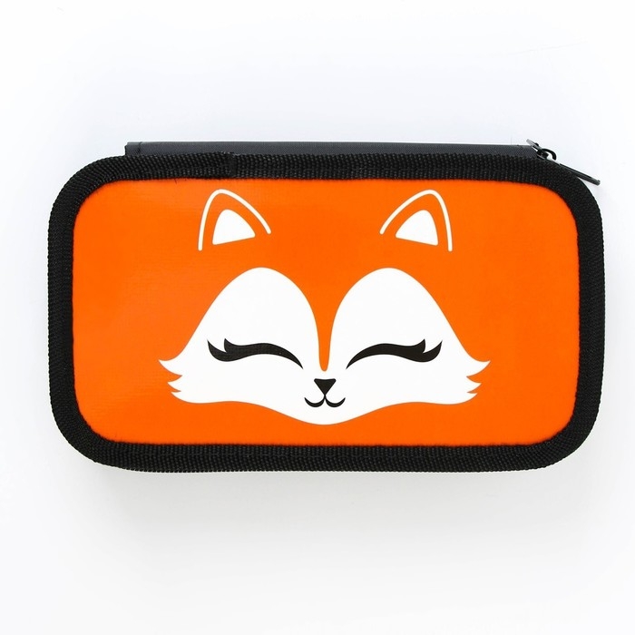 Пенал школьный 2 секции 190 х 105 лам.кар ПО-090 &laquo;1 сентября: Лисичка&raquo;