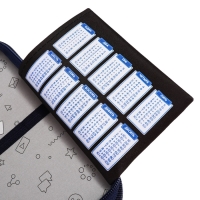 Пенал 1 секция 140 х 210 х 40 мм, откидной карман и косметичка, тканевый, Calligrata TOP Content "Мото" Пенал 1 секция 140 х 210 х 40 мм, откидной карман и косметичка, тканевый, Calligrata TOP Content "Мото"