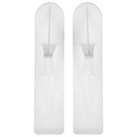 Лыжи для самокатов-снегокатов GRAFFITI, пара, цвет белый Лыжи для самокатов-снегокатов GRAFFITI, пара, цвет белый