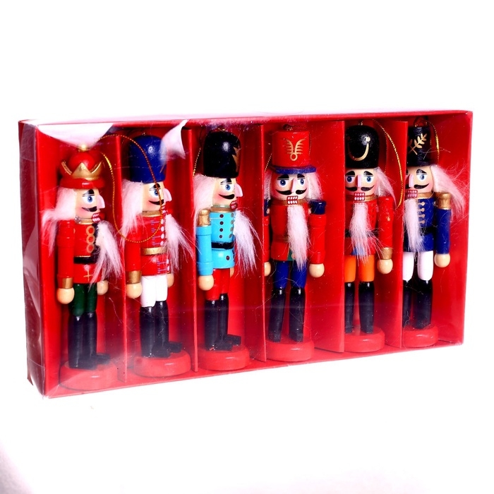 Новогодний декор &laquo;Щелкунчик&raquo; 3,5 &times; 12,5 см, МИКС