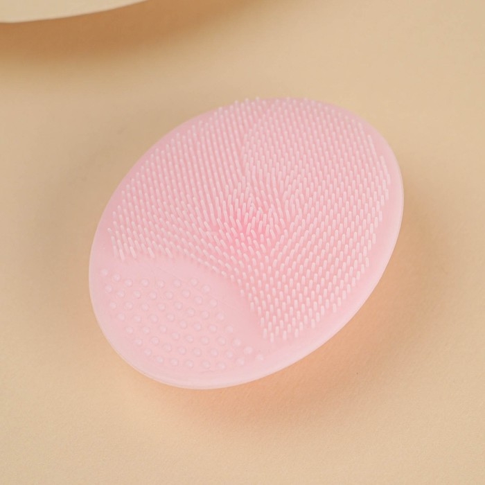 Массажер для лица, спонж для умывания &laquo;Ты прекрасна&raquo;, 6.5 х 5 см