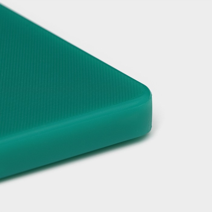 Доска профессиональная разделочная Доляна, 40&times;30 см&times;1,8 см, цвет зелёный