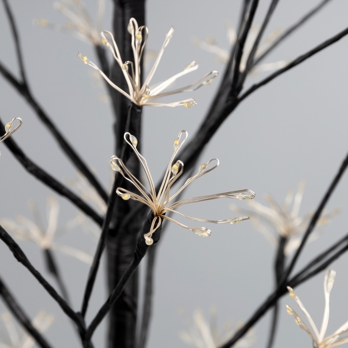 Светодиодный куст &laquo;Ель&raquo; 1,2 м, 900 LED, 31 В, свечение тёплое белое