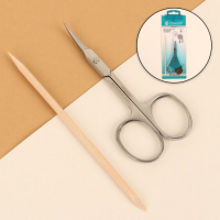 Набор маникюрный, 2 предмета, на блистере, цвет серебристый Набор маникюрный, 2 предмета, на блистере, цвет серебристый