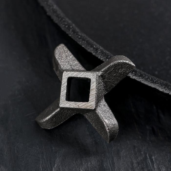 Нож для мясорубки А-5 Доляна, центральное отверстие 1×1 см Нож для мясорубки А-5 Доляна, центральное отверстие 1×1 см