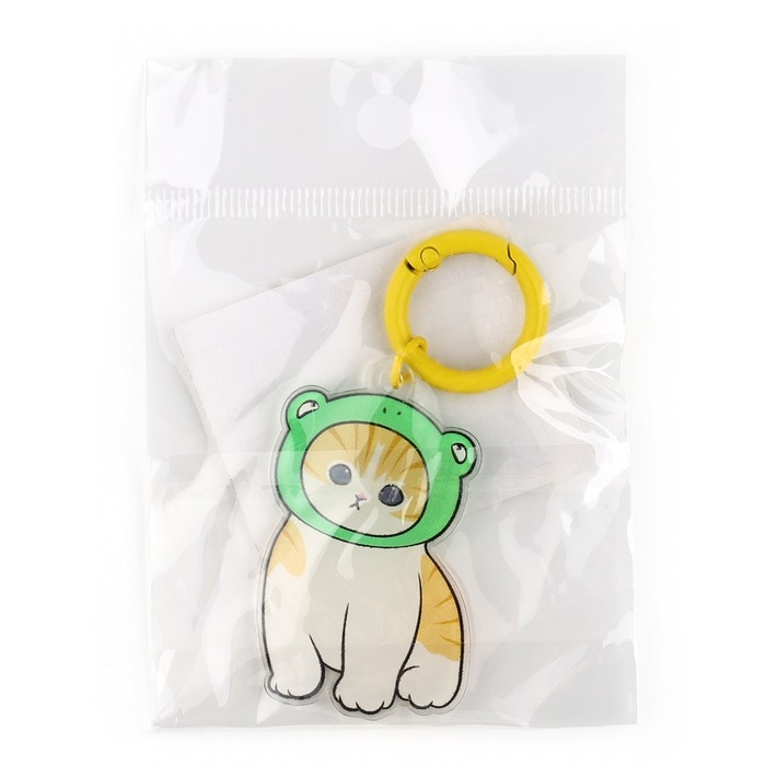 Брелок для ключей детский &laquo;Котик&raquo;, 3.1 х 7.7 см