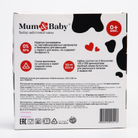 Набор бутылочек для кормления &laquo;Люблю молоко&raquo; 150 и 250 мл