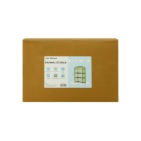 Парник-стеллаж, 3 полки, 110 &times; 40 &times; 65 см, металлический каркас d = 16 мм, чехол плёнка 80 мкм, Greengo