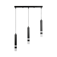 Светильник BayerLux Подвес "Гелла" 3хLED 18Вт 4000К черный 50х4х30-180см