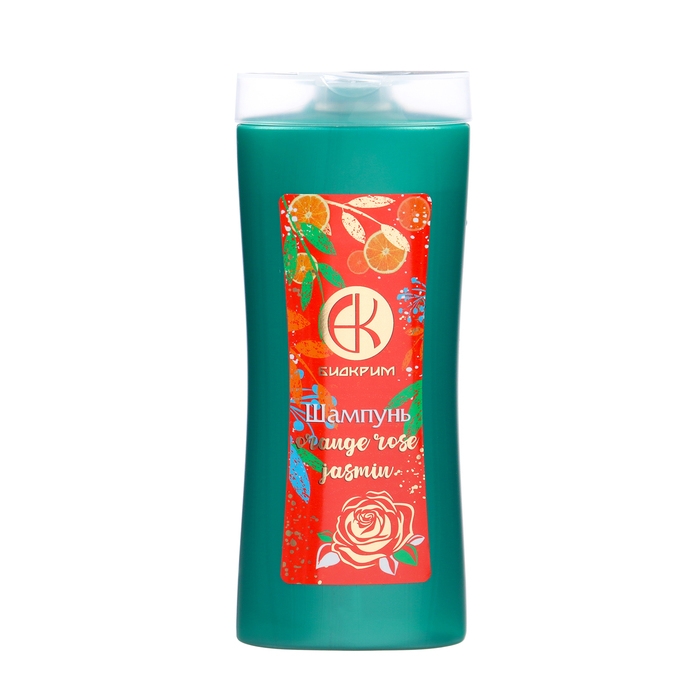Подарочный набор косметики женский "Апельсин, Роза, Жасмин": шампунь, 250 мл + гель для душа, 250 мл