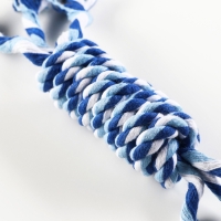 Игрушка канатная "Плетёнка", малая, до19 см, 25-29 г, микс цветов Игрушка канатная "Плетёнка", малая, до19 см, 25-29 г, микс цветов