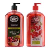 Гель для душа &laquo;Особая серия. Брусничный морс&raquo;, 1200 г