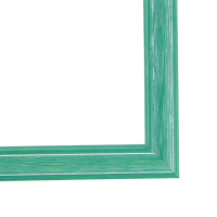 Рама для картин (зеркал) 30 х 40 х 4,2 см, дерево, Polina, зеленая Рама для картин (зеркал) 30 х 40 х 4,2 см, дерево, Polina, зеленая
