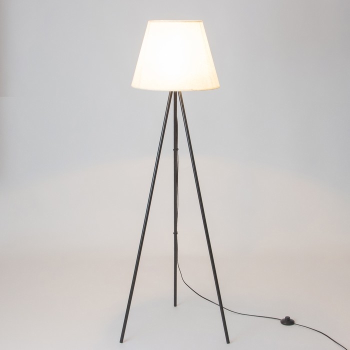 Торшер "Лаут" 1х15Вт Е27  черный, белый