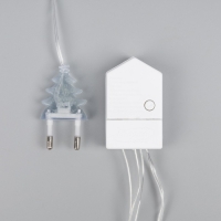 Гирлянда &laquo;Сеть-ёлка&raquo; 2 &times; 2 м, IP20, тёмная нить, 152 LED, свечение тёплое белое, 8 режимов, 220 В