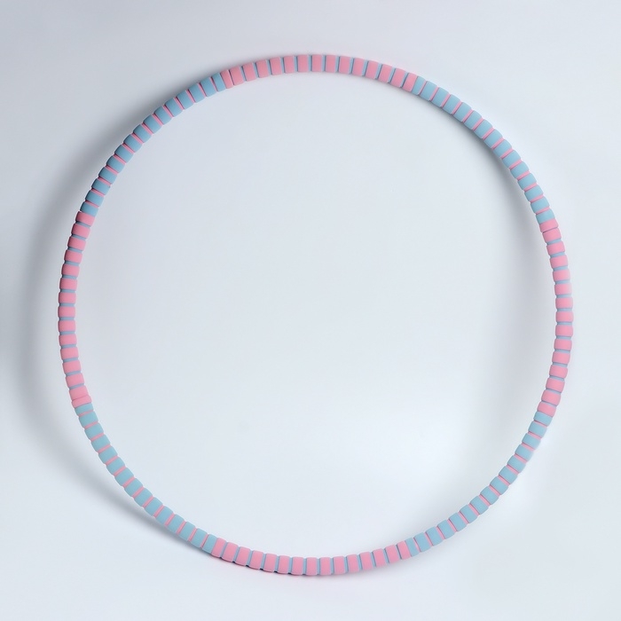 Обруч разборный 96 см, 8 секций, 850 гр, цвета микс Обруч разборный 96 см, 8 секций, 850 гр, цвета микс