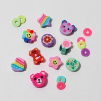 Набор для создания украшений &laquo;Краски&raquo;, 24 вида бусин, фурнитура, ножницы, леска 0,6 мм