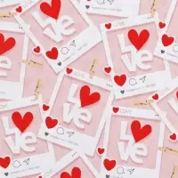 Бумага упаковочная глянцевая двухсторонняя &laquo;Там, где живёт любовь&raquo;, 70 х 100 см