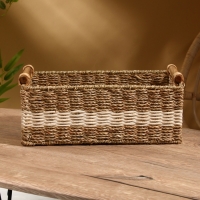 Корзина плетеная 36x21x15 см, сиграсс