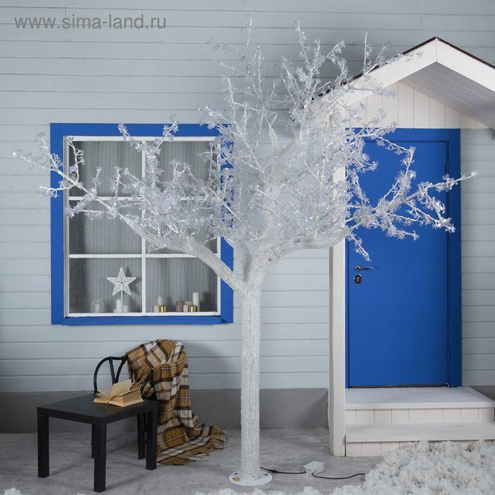 Светодиодное дерево &laquo;Акриловое&raquo; 3 м, 2304 LED, постоянное свечение, 220 В, свечение мульти (RGB)