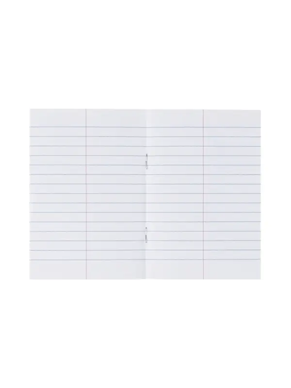 Тетрадь для записи слов 24л А6 Белая, на скрепке, оригинальный блок