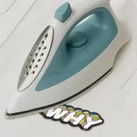 Термоаппликация Why, 8.5&times;4 см, разноцветная